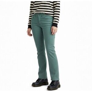 Joes Jeans Brixton Straight & Narrow Pants Women 30 Blue Stretch Preppy Modern